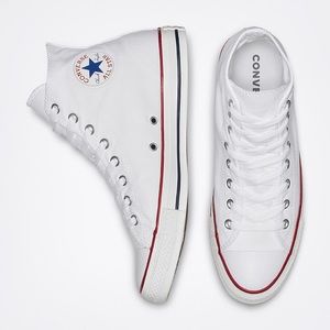 White High Top Converse